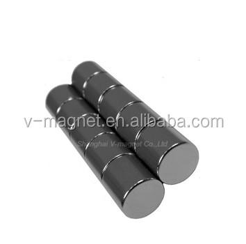 China Industrial Magnet Permanent Magnet Cylinder HS CODE 85051110 85051190 With Certificate for sale