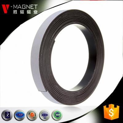 China Industrial Magnet Soft Flexible Rubber Adhesive 3m Magnetic Tape for sale