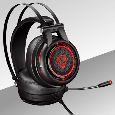 China Professional Headband Motospeed USB Gaming Headset 7.1 Edging - Sound Stereo Gaming Headset for sale