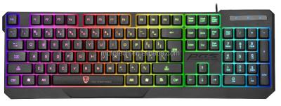 China Motospeed K70L ERGONOMIC Waterproof USB Wired Gaming Keyboard LED Backlit Colorful Cool Cool for sale