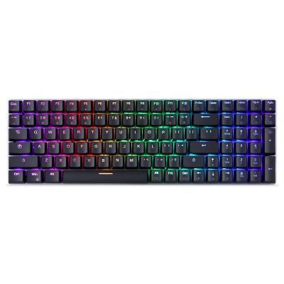 China New Motospeed K1 Wireless 100 Keys RGB Backlight Anti-ghosting Ergonomic Mechanical Gaming Keyboard for sale