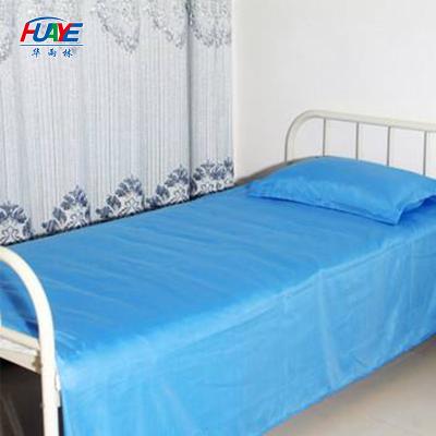 China Waterproof Disposable Spunbond Fabric For Making Bed Sheet Materials SMS Nonwoven Fabric for sale