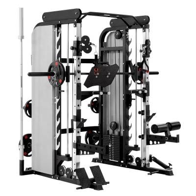 China Universal Fitness Smith Machine Gym Smith Multi Functional Power Rack Machine for sale