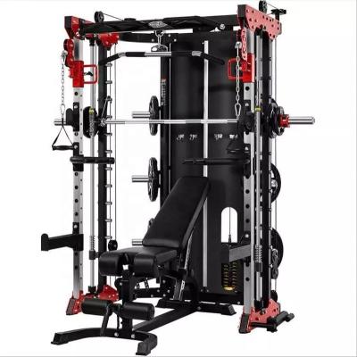 China Universal Commercial Trainer Smith Machine Fitness Equipment For Multi Functional Bodybuilding for sale