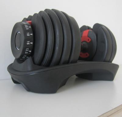 China Dumbell Set Hot Selling Dumbbell Set 24KG Gym Equipment 40KG Adjustable Dumbbell for sale