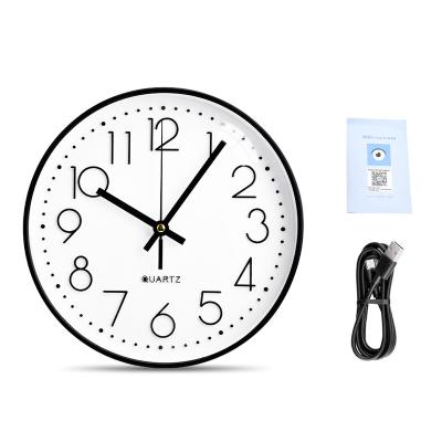 China HD Function 1080P WiFi Wall Clock Camera Night Vision App Recording Remote Video Recording for Home Ministry Mini Security IP Cam for sale