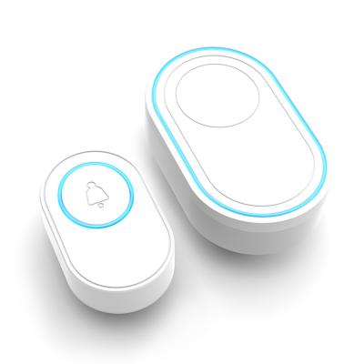 China Wireless Smart Doorbell Home Wifi Doorbell Alarm Accessories Wireless Remote Control Tuya Life for sale