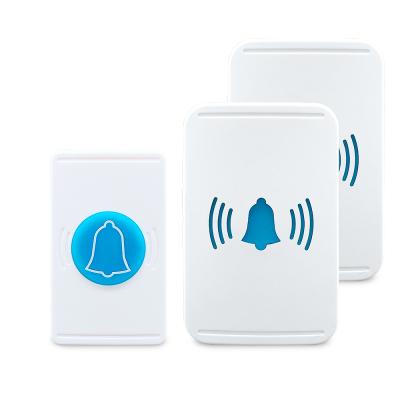 China Wifi Tuya smart wireless remote control doorbell music elderly wifi doorbell beeper stage alarm for sale