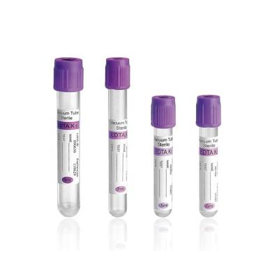 China Ø13×75mm Vacuum Blood Collection Vacutainer Tubes Ø13×100mm K3/K2 EDTA Blood Test Collection Tube For Medical Use zu verkaufen