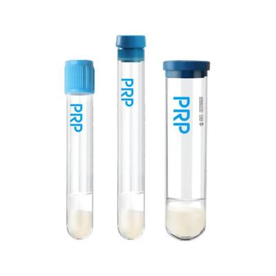 Cina Platelet Rich Plasma PRP Tube 10ML 8ML 6ML With Anticoagulant ACD Gel Sodium Citrate & Gel in vendita