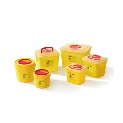 中国 Safe Box Sharp Needle Disposal Container 1L 2L 3L 5L 7L 13L Capacity Sharp Safe Containers 販売のため