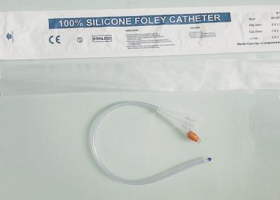 Cina CE del catetere di Foley del silicone di modo di irrigazione 3 compiacente in vendita