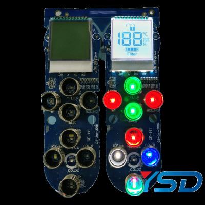 China Electronic Intelligent Electronics Device TAIWAN OEM ODM PCB PCBA Tap LCD Display Interface And Control Board for sale