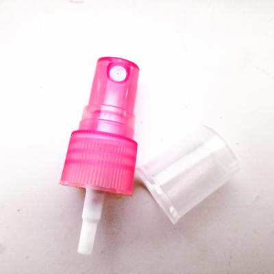 China Non Refillable Household Colored 18 410 Jet Fine Mist Pump Sprayer Plastic Spray Cap for sale