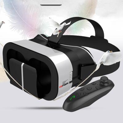 China Mobile Phone Set VR Glasses For Watching Cheap 3D Video Reality Google Virtual Reality 3D VR Augmented Glasses With Remote Controller for sale