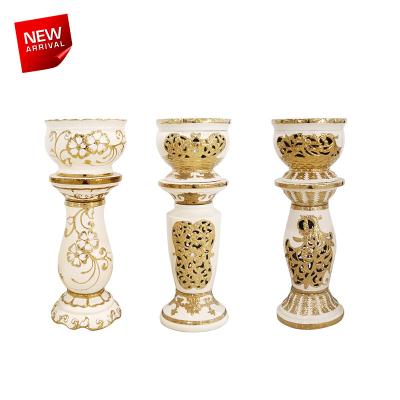 China Vases ceramic plant ware outdoor indoor planter wedding home decor Vietnam ceramic flower pots for sale