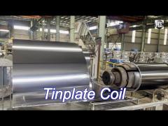 high quality  tinplate coil sheets for food cans mill manufacturer  stone silver bright finish t3 t4