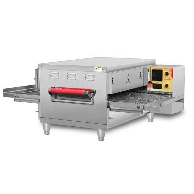 China Commercial maker machine high efficiency conveyor pizza oven electric pizza oven with high quality on sale for sale