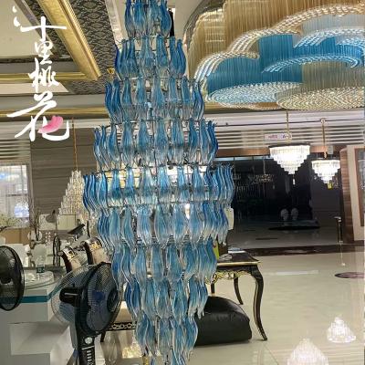 China Modern Fantasy Crystal Ball Modern Ceiling Light Art Deco Stairs Pendant Lamp custom made Crystal Chandelier Lighting for sale