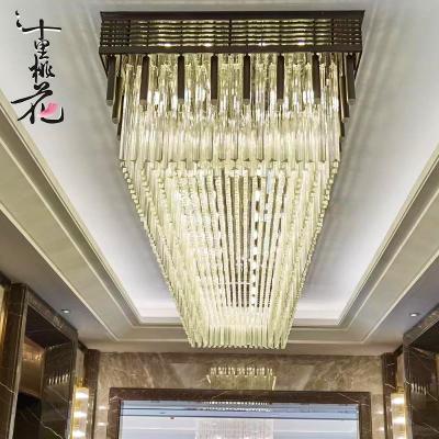 China Modern Contemporary Hotel Lighting Luxury Art Crystal Light Chandelier for sale