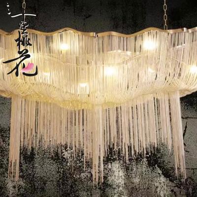 China Modern High Quality Luxury Tassel Chain Chandelier for sale