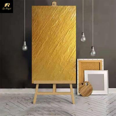 China CLASSIC Classic Gold Leaf Porcelanato Bump Design Wall Decor Gold Springletile Ceramic Tile Looks Like Gold Marble Tiles for sale