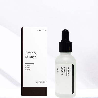 China Wholesale Custom Skin Revitalizer Logo Natural Retinol Hyaluronic Acid Anti Wrinkle Moisturizer Whiten Face Serum for sale