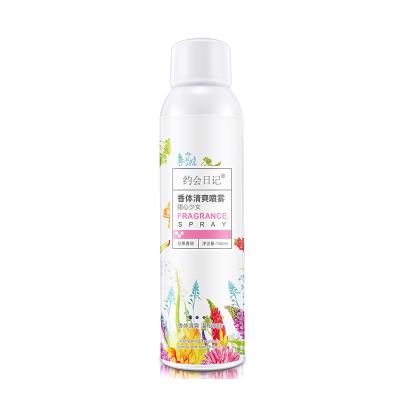 China Natural Plant Extract Scent Antiperspirant And Deodorant Body Spray For Underarms for sale