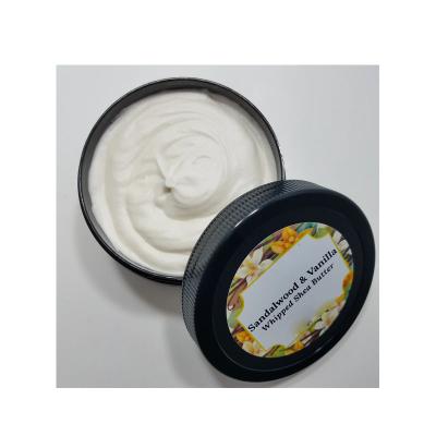 China Shea Custom Organic Vitamin Vanilla Moisturizer Vanilla Vanilla Anti Aging Skin Nourish Heal Acne Body Butter for sale