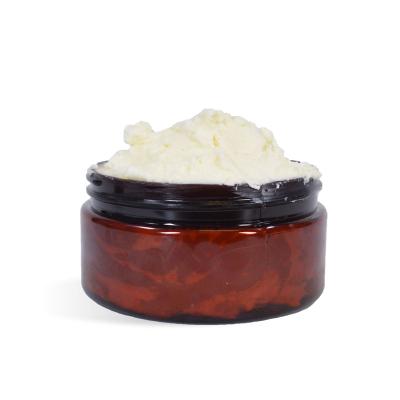 China Wholesale Bulk Shea Coffee Cocoa Moisturizer Deeply Moisturizing Whitening Ice Cream Body Butter Cream For Women Men for sale