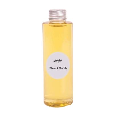 China Moisturize Newest Argan Oil Shea Butter Vitamin Shower Gel With Deep Cleansing Moisturizing Body Oil Bath Oil for sale