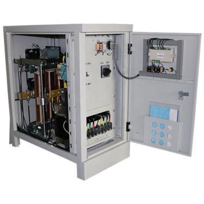 China Three Phase Automatic Voltage Regulation / Stabilizer 100KVA High Power SBW Automatic Voltage Stabilizer for sale