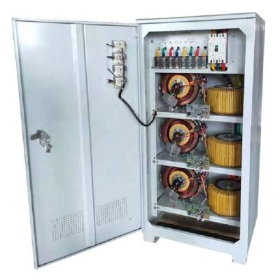 China TNS-100KVA AVR Power Servo 380V Voltage Regulator 380V High Accuracy Automatic Stabilizer for sale