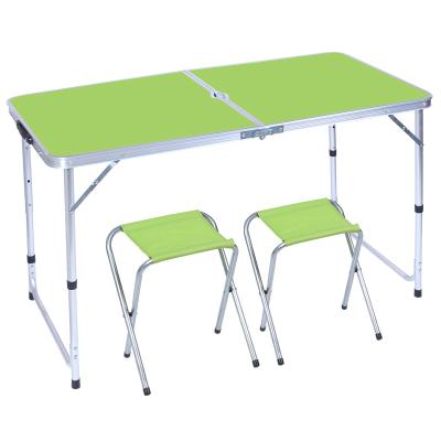 China Portable square garden table BBQ picnic easy carry foldable camping outdoor folding dining table for sale