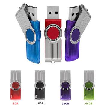 China Plastic Mini Plastic Memory Stick Swivel USB Flash Drive 4GB-64GB for sale