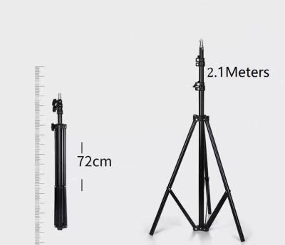 China Digital Camera Tripod Easy Stretch and Shrink Black 3 Folded Legs for Thermometer Makeup Light Tripod or Camera Live Stream for sale