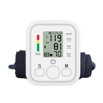 China High Quality Digital Automatic Arm Plastic Medical Supplies Blood Pressure B02R for sale