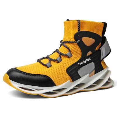 China Fashion\comfortable\durable\breathable\lit 2020 new men's bright and breathable sneakers, light, non-slip, wear-resistant, casual and total style basketball sneaker for sale