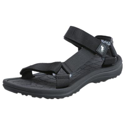 China 2021 Fashion High Quality Brand Waterproof Men's Beach Sandals And Slippers Outdoor Casual Sandals for sale