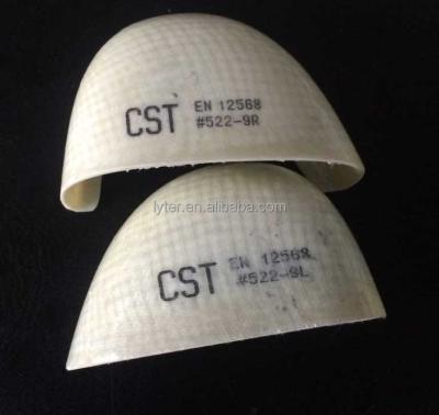 China standard no-metal en fiberglass toe caps for safety shoes for sale