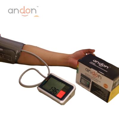 China Andon Plastic High Voice Blood Pressure Monitor Digital Bp Monitor for sale