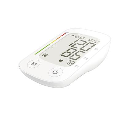 China Plastic Fully Automatic Digital Sphygmomanometer Blood Pressure Meter Monitor for sale