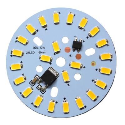 China Electronics device 12W DOB 2835 led smd panel led light boards for bulb light for sale