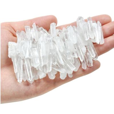 China Europe Natural Quartz Crystal Gemstone Points Bulk Irregular Rock Sticks Spikes Head For Healing And Meditation Reiki Energy for sale