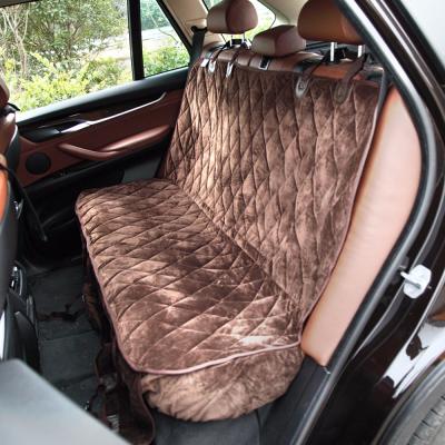 China Comfortable And Soft Cheap Price Suede Fabric Cover For Car Seat for sale