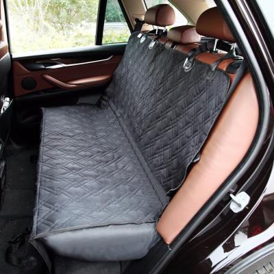 China High Quality Polyester Pet Car Seat Cover Back Set for sale