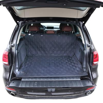 China Waterproof Thick Trunk Mat SUV Cargo Cover For Dog Pet Car Seat Cover for sale