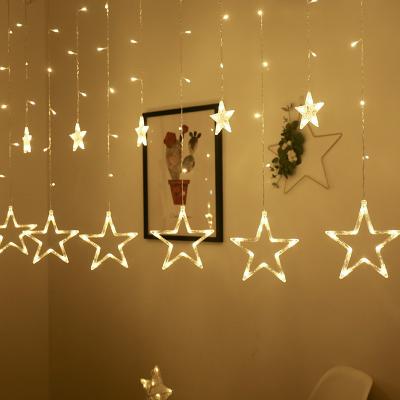 China Christams Home Decoration Twinkle Star Christmas Led String Light Starry Room Bedroom Decoration Christmas Led Curtain Lights String for sale