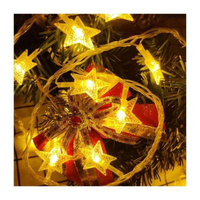 China Christams Home Decoration Christmas Pattern Led Window Light Christmas Tree Led Star String Lights Room Decoration Lights for sale