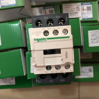 China LC1-D25BD DC Contactor LC1D25BD 24VDC Contactor LC1D25 LC1D25BD for sale